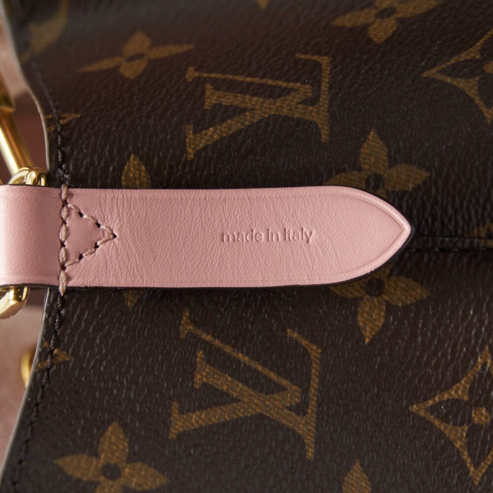 AAA Replica Louis Vuitton LV NEONOE MONOGRAM CANVAS / ROSE POUNDRE GHW