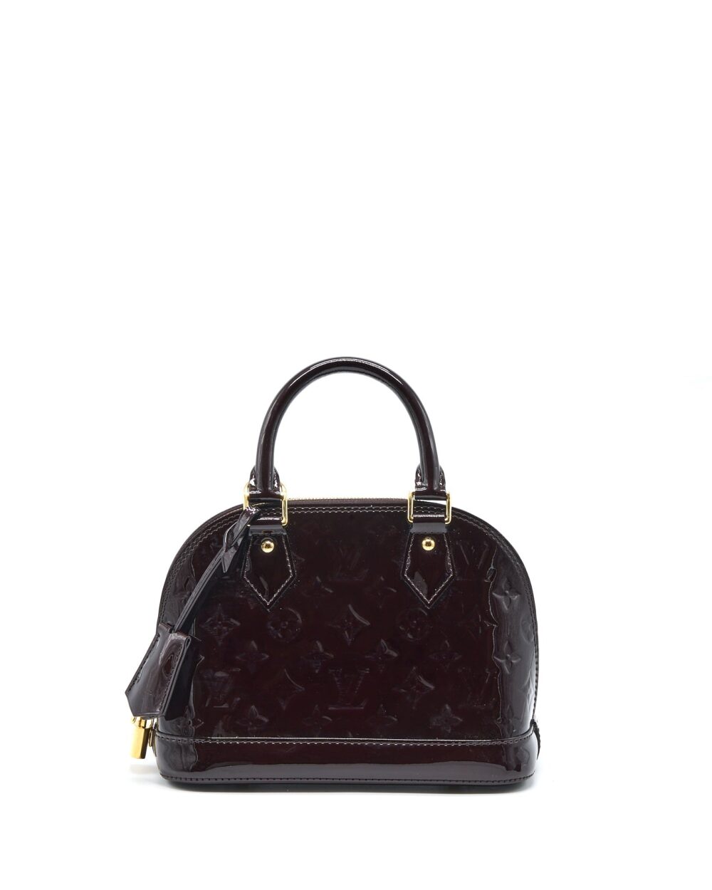 AAA Replica Louis Vuitton LV ALMA BB MONOGRAM PATENT AMATANTE GHW