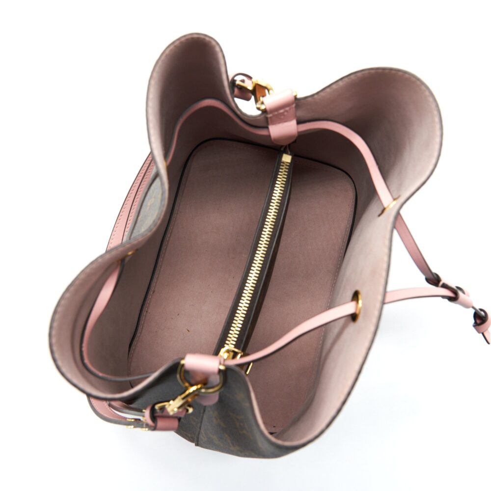 AAA Replica Louis Vuitton LV NEONOE MONOGRAM CANVAS / ROSE POUNDRE GHW