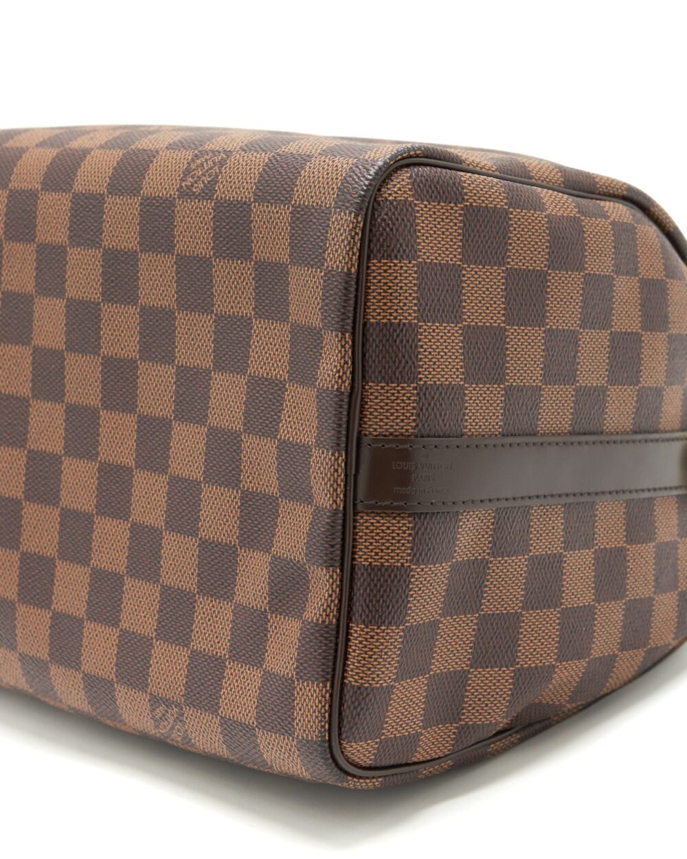 AAA Replica Louis Vuitton LV SPEEDY BANDOULIERE 30 DAMIER EBENE CANVAS