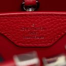 AAA Replica Louis Vuitton LV CAPUCINES BB TAURILLON RED GHW