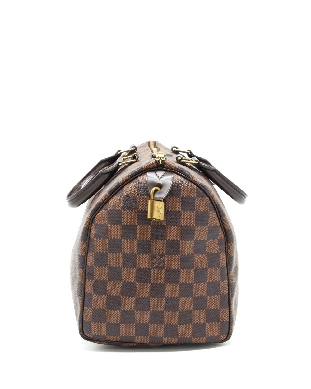 AAA Replica Louis Vuitton LV SPEEDY 30 DAMIER EBENE