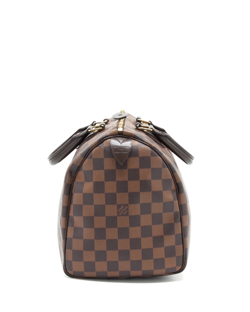 AAA Replica Louis Vuitton LV SPEEDY 30 DAMIER EBENE