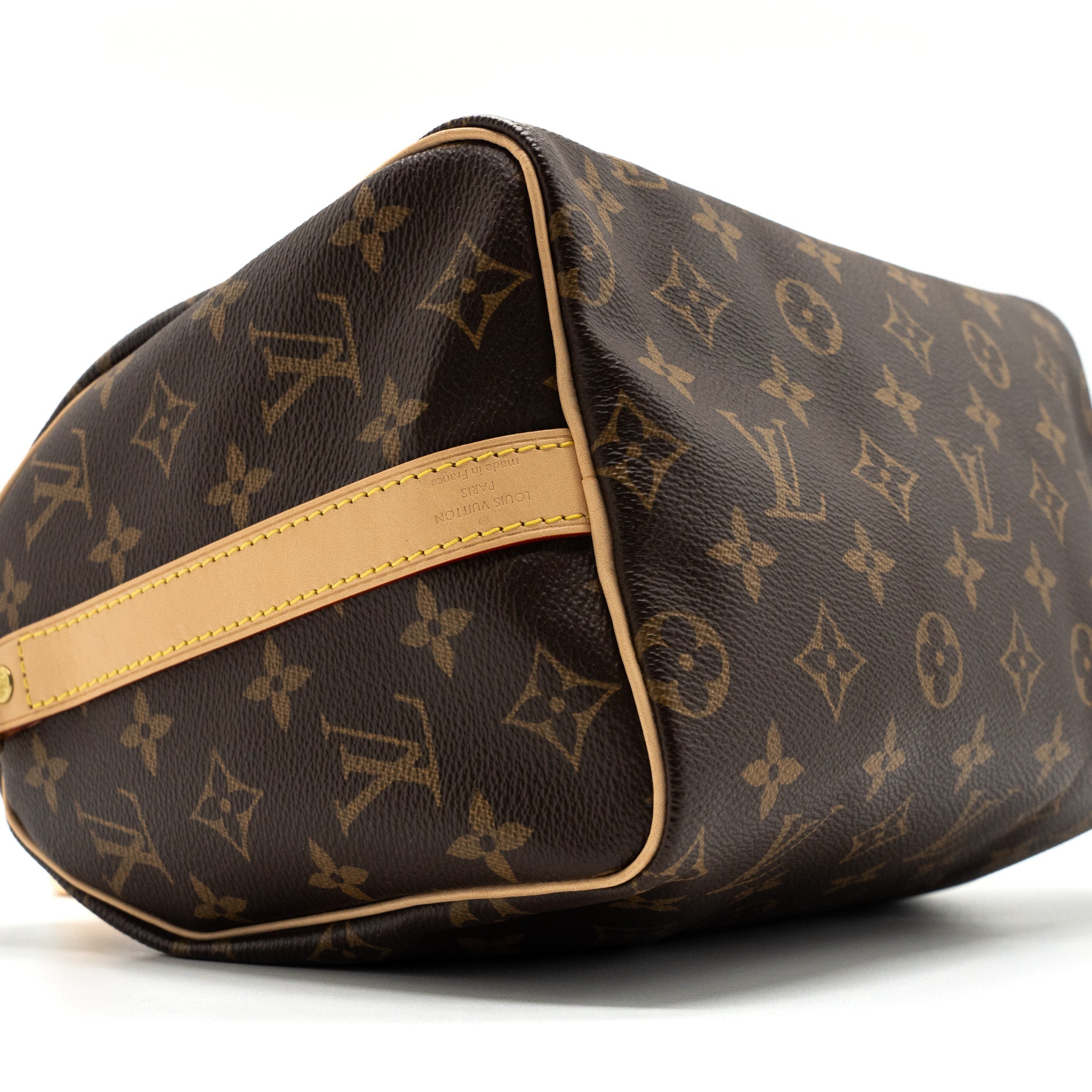 AAA Replica Louis Vuitton LV SPEEDY BANDOULIERE 25 MONOGRAM CANVAS GHW