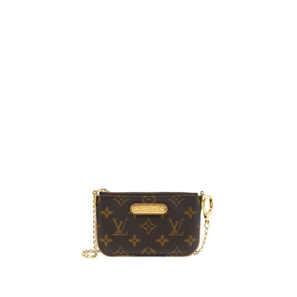AAA Replica Louis Vuitton LV MILLA POCHETTE MONOGRAM CANVAS GHW