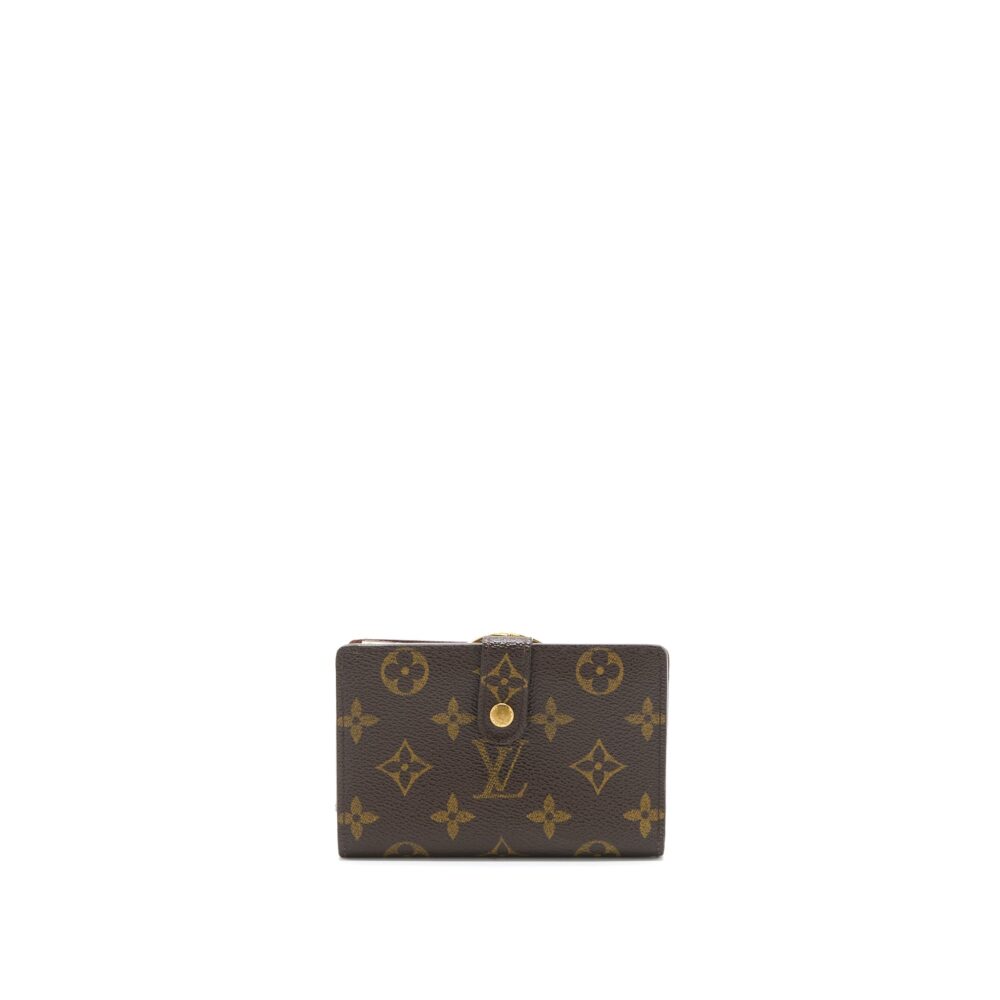AAA Replica Louis Vuitton LV MONOGRAM PORUTOMONE BIEVUJENOWA BI-FOLD WALLET GHW