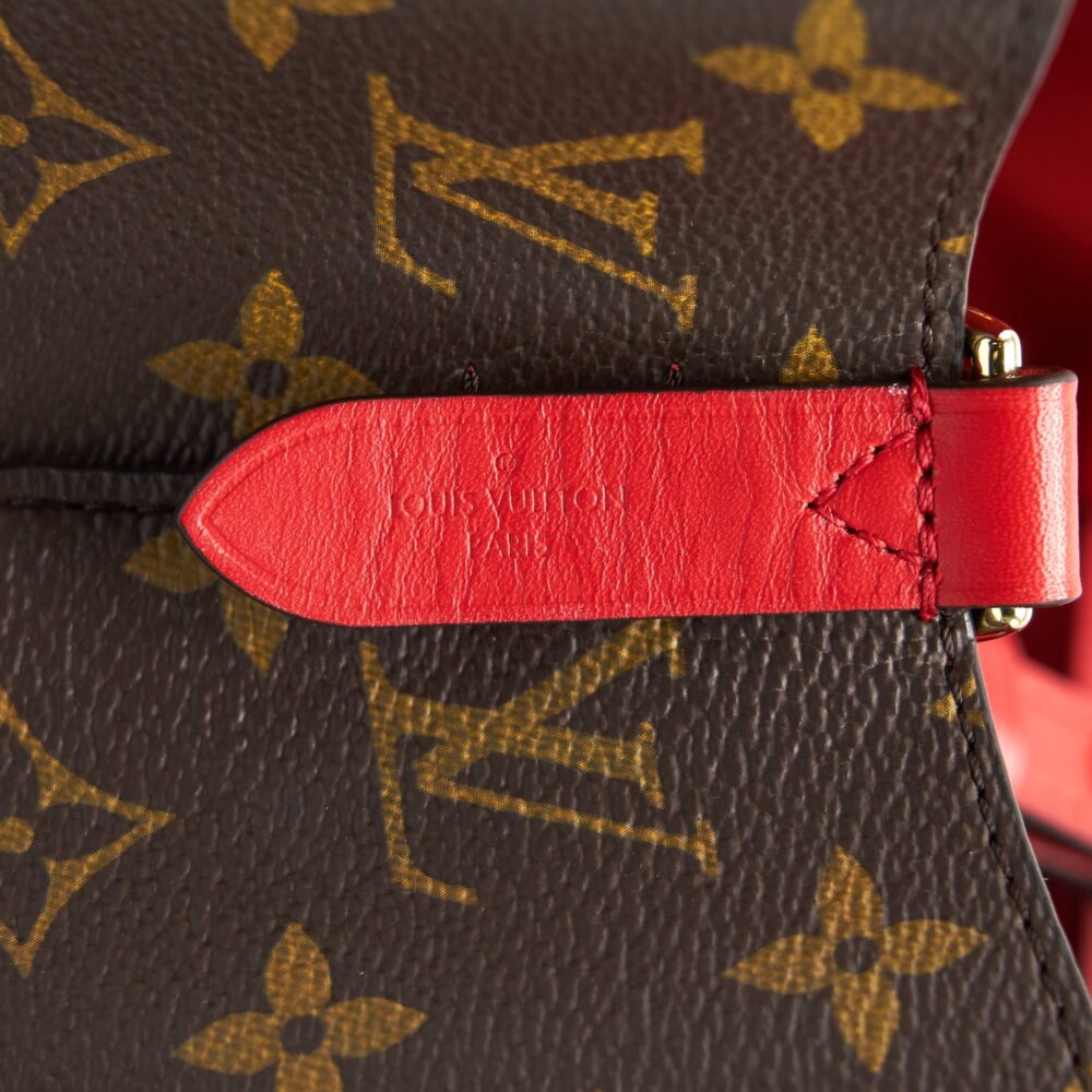 AAA Replica Louis Vuitton LV NEO NOE MONOGRAM CANVAS RED