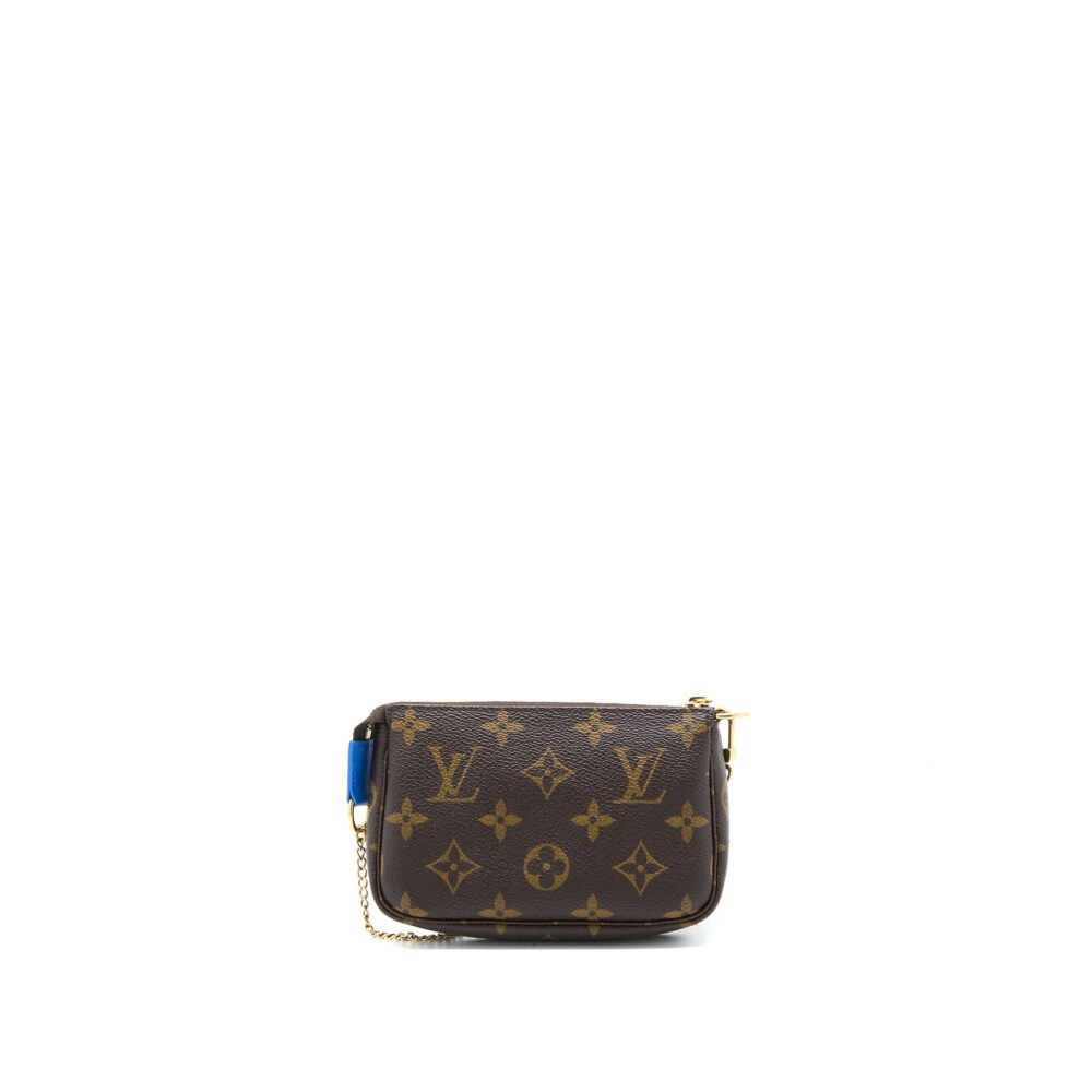AAA Replica Louis Vuitton LV MINI POCHETTE ACCESSORIES LIMITED EDITION MONOGRAM CANVAS GHW