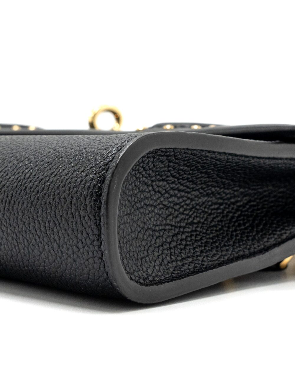AAA Replica Louis Vuitton LV FLAP SHOULDER BAG CALFSKIN BLACK GHW