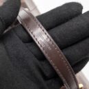 AAA Replica Louis Vuitton LV CLUNY BB DAMIER EBENE/PINK GHW