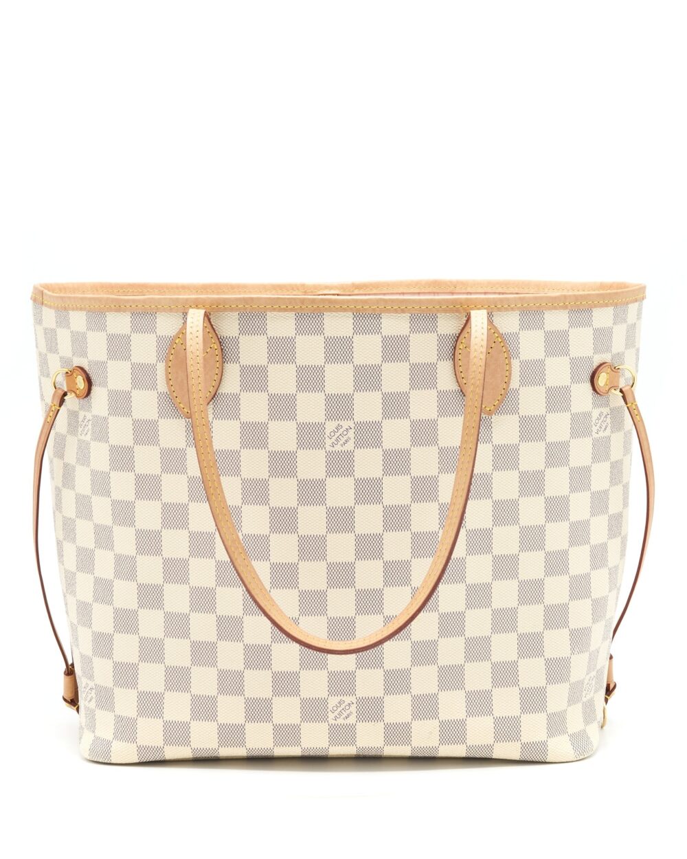 AAA Replica Louis Vuitton LV NEVERFULL MM DAMIER AZUR
