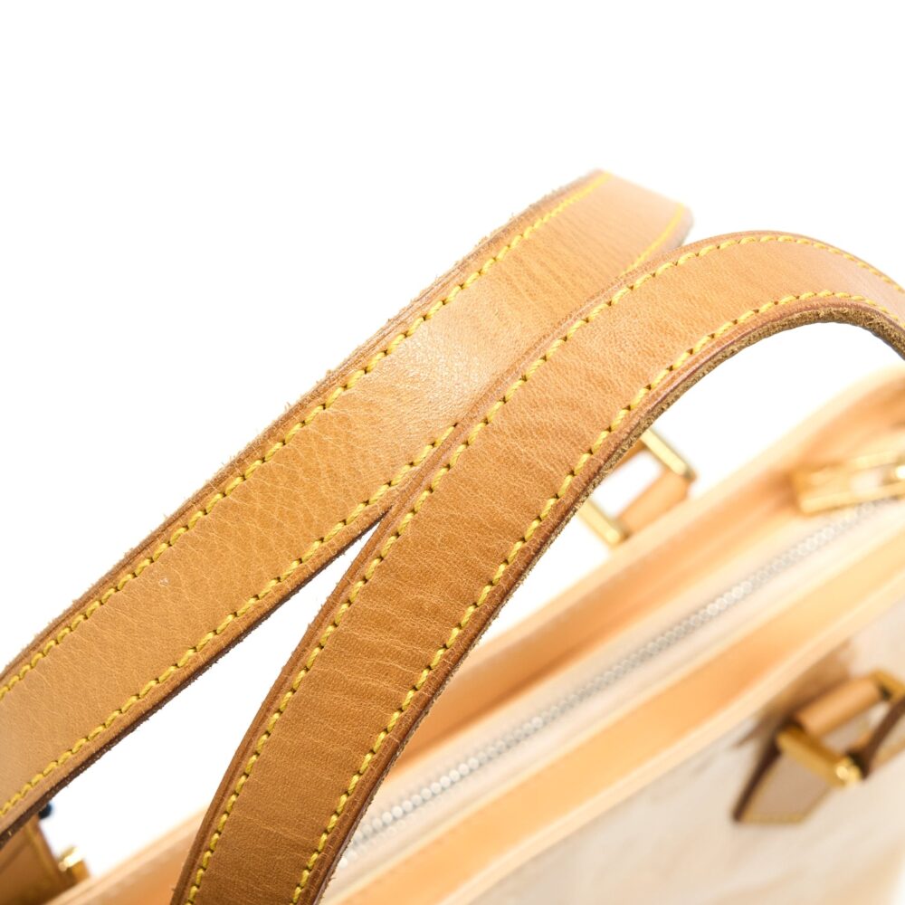 AAA Replica Louis Vuitton LV VINTAGE HUSTON TOTE VERNIS BEIGE GHW