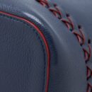 AAA Replica Louis Vuitton LV LOCKME BUCKET BAG CALFSKIN DARK BLUE SHW