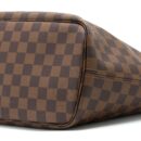 AAA Replica Louis Vuitton LV NEVERFULL MM DAMIER EBENE CHERRY GHW