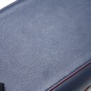 AAA Replica Louis Vuitton LV LOCKME BUCKET BAG CALFSKIN DARK BLUE SHW