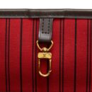 AAA Replica Louis Vuitton LV NEVERFULL MM DAMIER EBENE CHERRY GHW