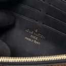 AAA Replica Louis Vuitton LV VAVIN CHAIN WALLET DAMIER EBENE/BLACK GHW (NEW VERSION)