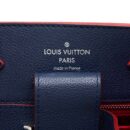 AAA Replica Louis Vuitton LV LOCKME BUCKET BAG CALFSKIN DARK BLUE SHW