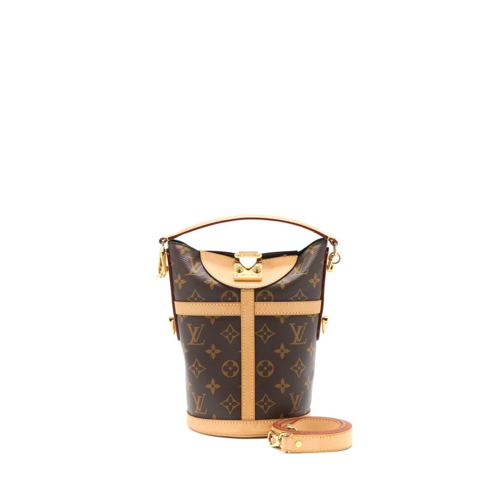 AAA Replica Louis Vuitton LV DUFFLE BAG MONOGRAM CANVAS GHW