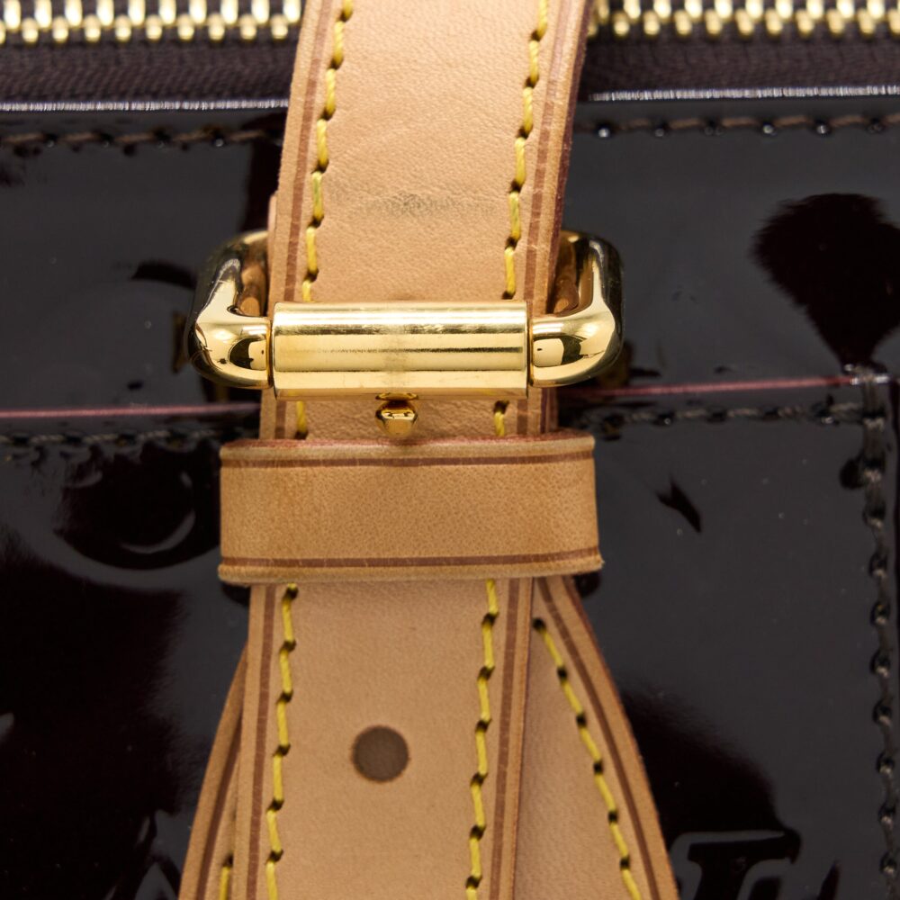 AAA Replica Louis Vuitton LV ROSEWOOD AVENUE VERNIS AMARANTE GHW