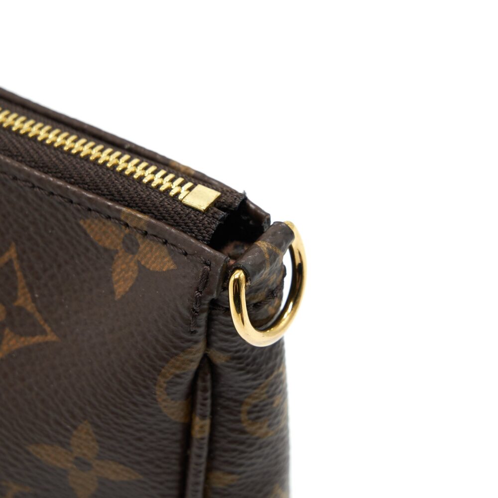 AAA Replica Louis Vuitton LV MULTI POCHETTE ACCESSORIES KHAKI STRAP