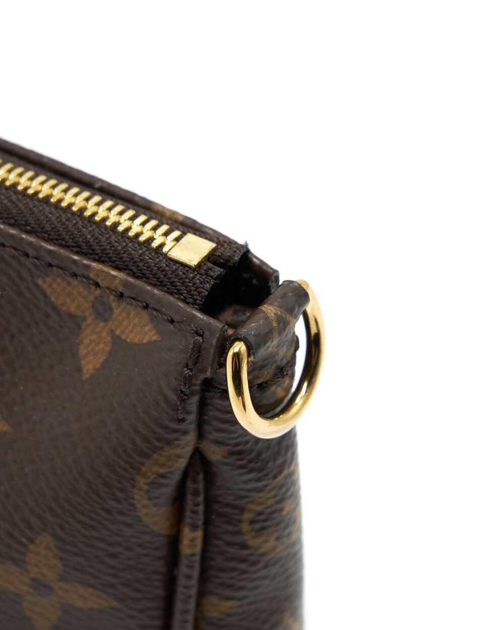 AAA Replica Louis Vuitton LV MULTI POCHETTE ACCESSORIES KHAKI STRAP