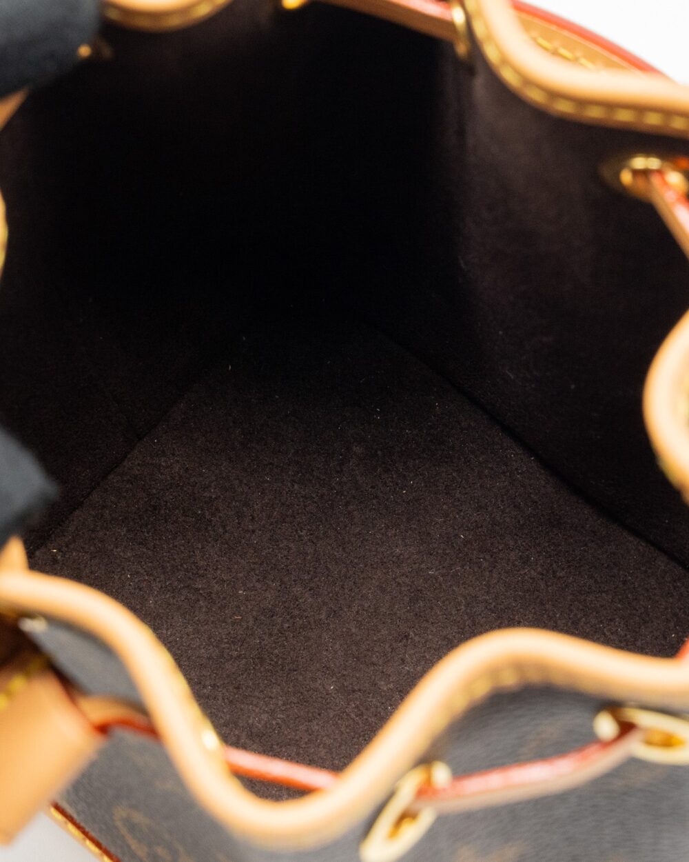 AAA Replica Louis Vuitton LV NANO NOE MONOGRAM CANVAS GHW