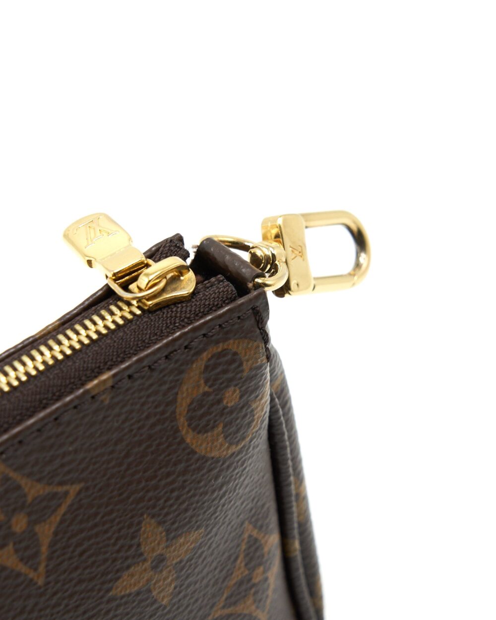 AAA Replica Louis Vuitton LV MULTI POCHETTE ACCESSORIES KHAKI STRAP
