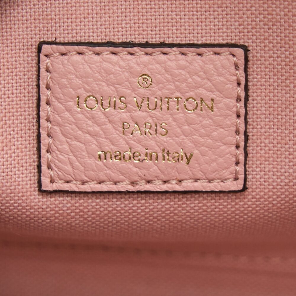 AAA Replica Louis Vuitton LV FELICIA POCHETTE MONOGRAM EMPREINTE ROSE POUNDER GHW