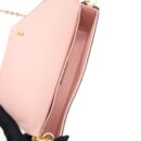 AAA Replica Louis Vuitton LV FELICIA POCHETTE MONOGRAM EMPREINTE ROSE POUNDER GHW