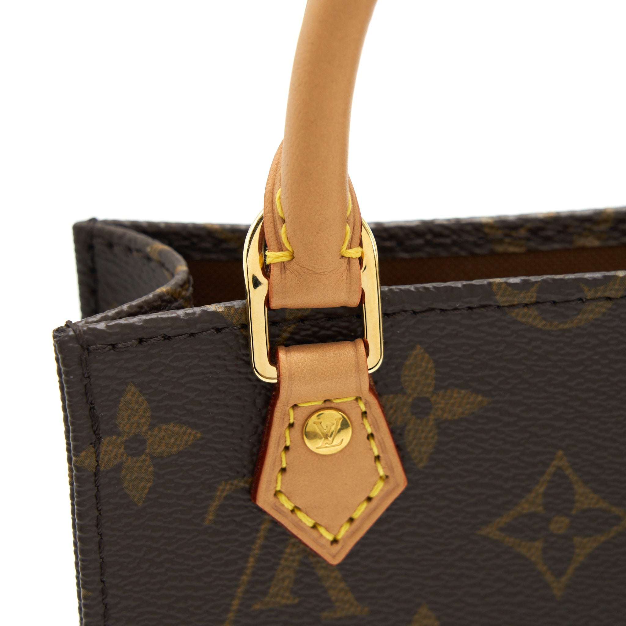 AAA Replica Louis Vuitton LV PETIT SAC PLAT MONOGRAM CANVAS GHW