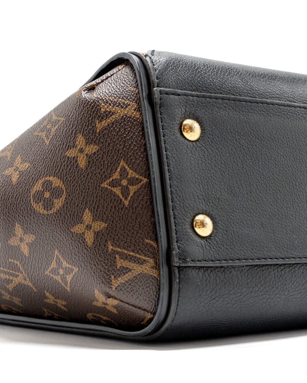 AAA Replica Louis Vuitton LV KIMONO TOTE BAG LEATHER / MONOGRAM CANVAS GHW