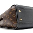 AAA Replica Louis Vuitton LV KIMONO TOTE BAG LEATHER / MONOGRAM CANVAS GHW