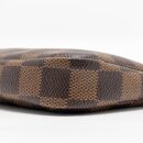 AAA Replica Louis Vuitton LV MINI POCHETTE ACCESSORIES DAMIER EBENE CANVAS GHW