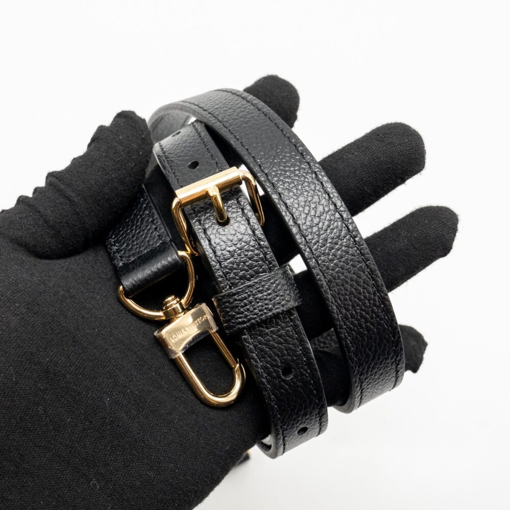 AAA Replica Louis Vuitton LV BUNDLE BAG MONOGRAM EMPREINTE LEATHER BLACK GHW