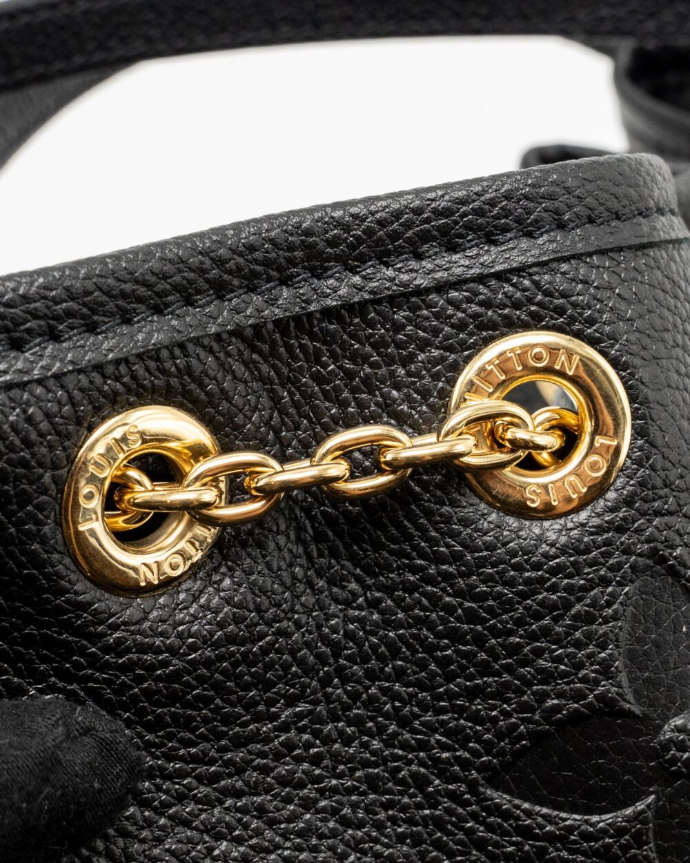 AAA Replica Louis Vuitton LV BUNDLE BAG MONOGRAM EMPREINTE LEATHER BLACK GHW