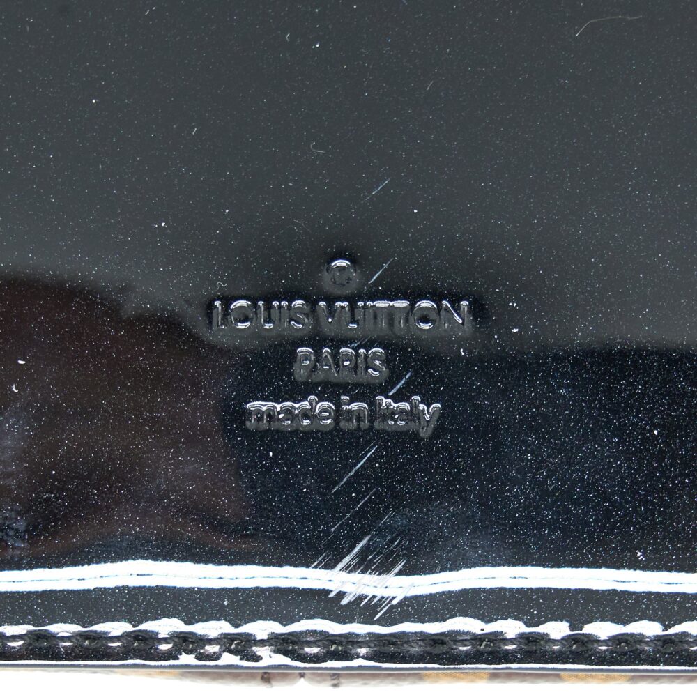 AAA Replica Louis Vuitton LV CHERRYWOOD BB PATENT/MONOGRAM CANVAS BLACK GHW