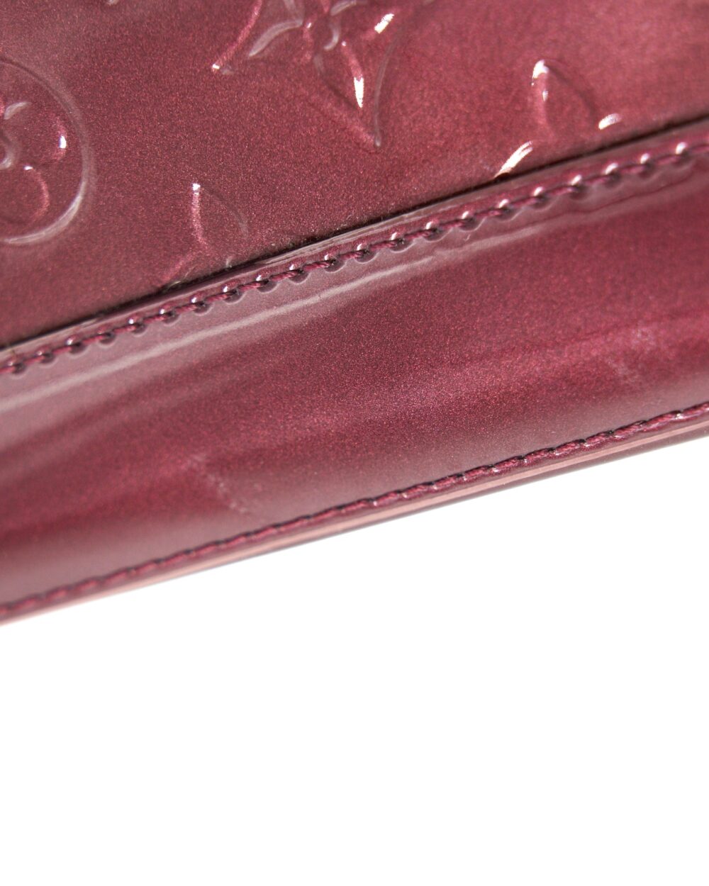 AAA Replica Louis Vuitton LV ALMA PM PATENT LEATHER AMARANTE GHW