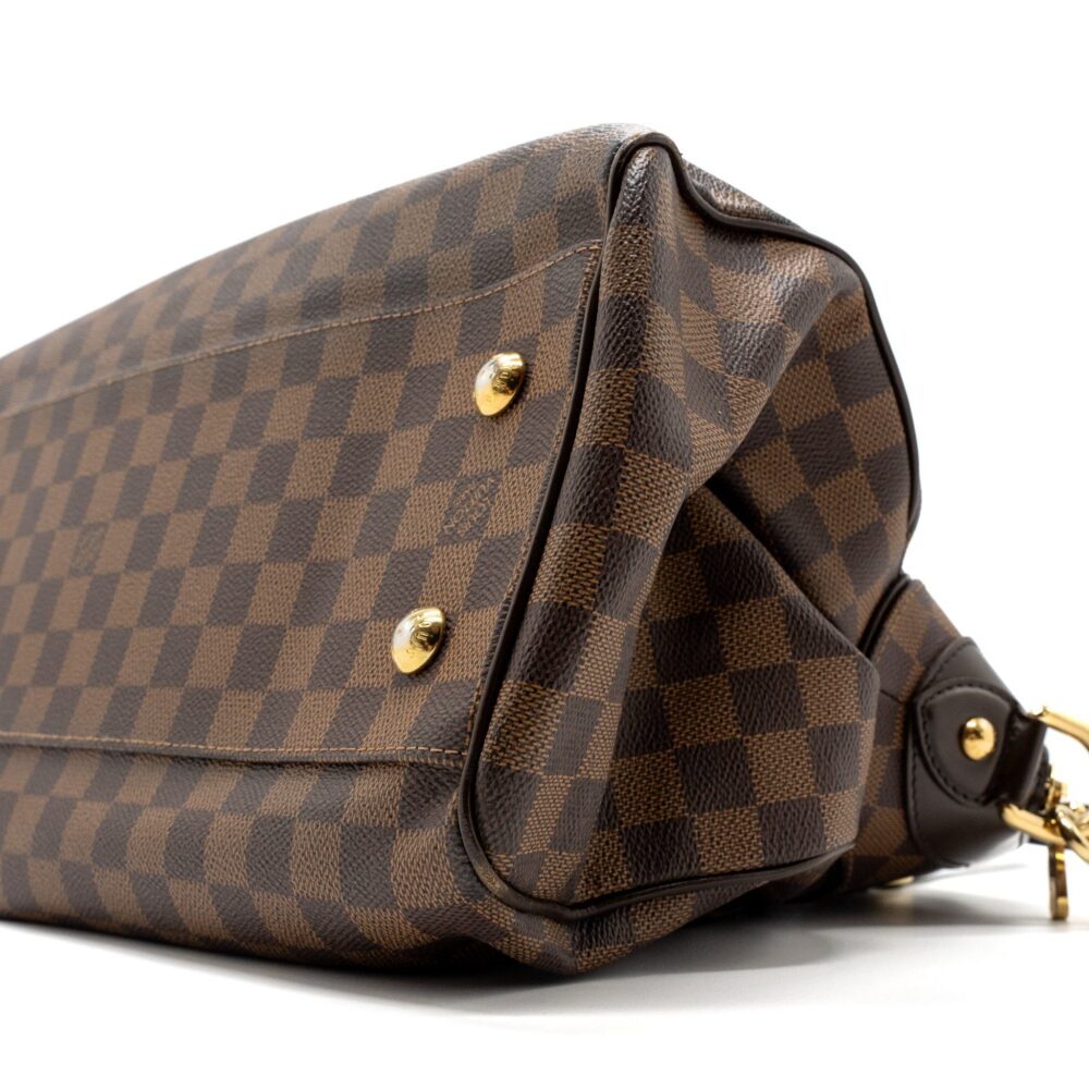 AAA Replica Louis Vuitton LV TREVI GM HANDBAG DAMIER EBENE GHW