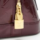 AAA Replica Louis Vuitton LV ALMA PM PATENT LEATHER AMARANTE GHW