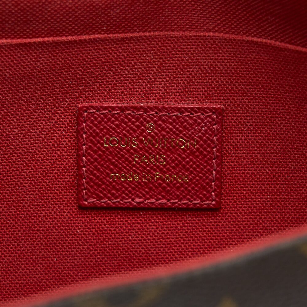 AAA Replica Louis Vuitton LV FELICIE POCHETTE LIMITED EDITION MONOGRAM CANVAS GHW