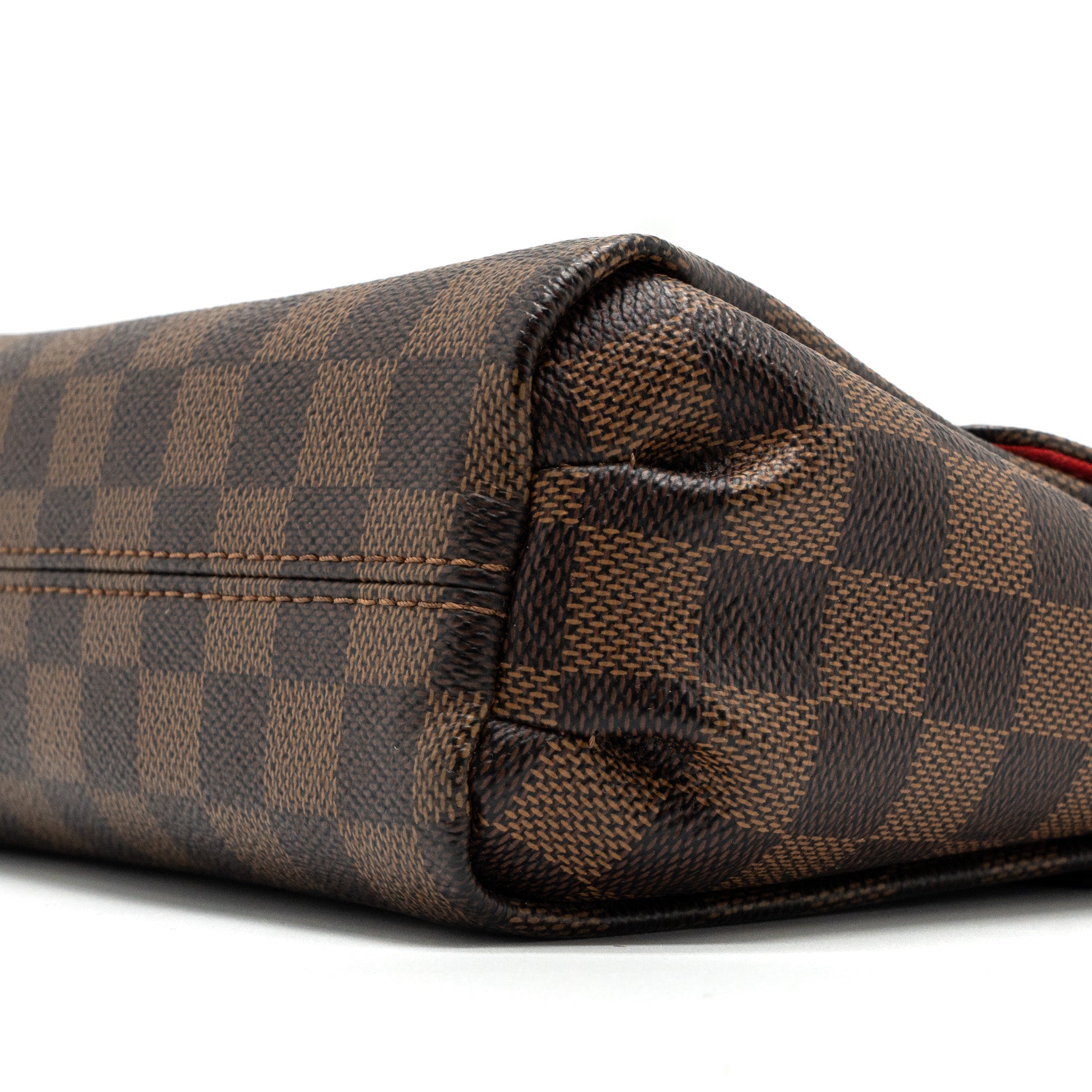 AAA Replica Louis Vuitton LV CROISETTE BAG DAMIER EBENE CANVAS GHW
