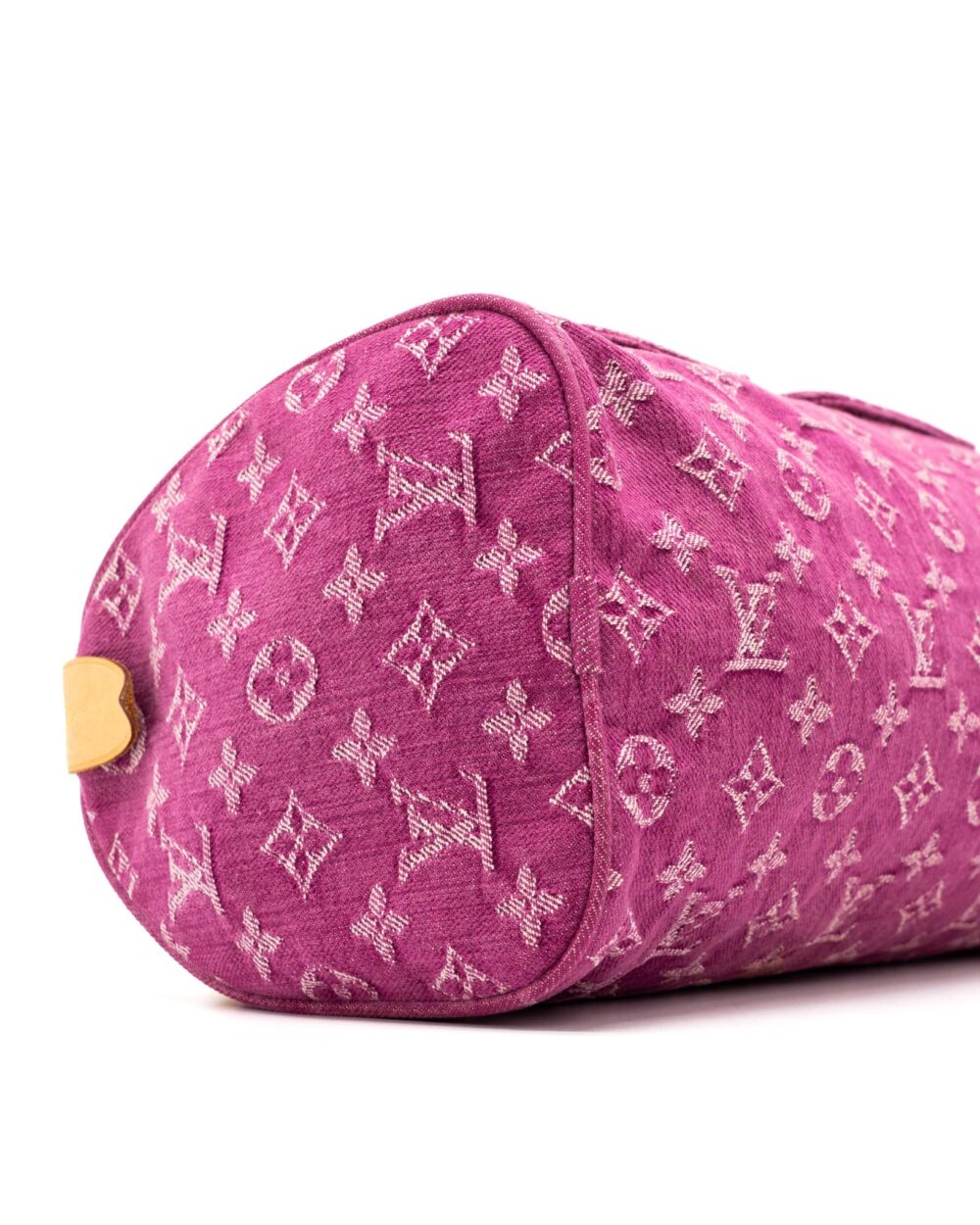 AAA Replica Louis Vuitton LV VINTAGE NEO SPEEDY MONOGRAM DENIM PINK GHW