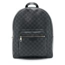 AAA Replica Louis Vuitton LV DAMIER GRAPHITE BACKPACK BLACK SHW