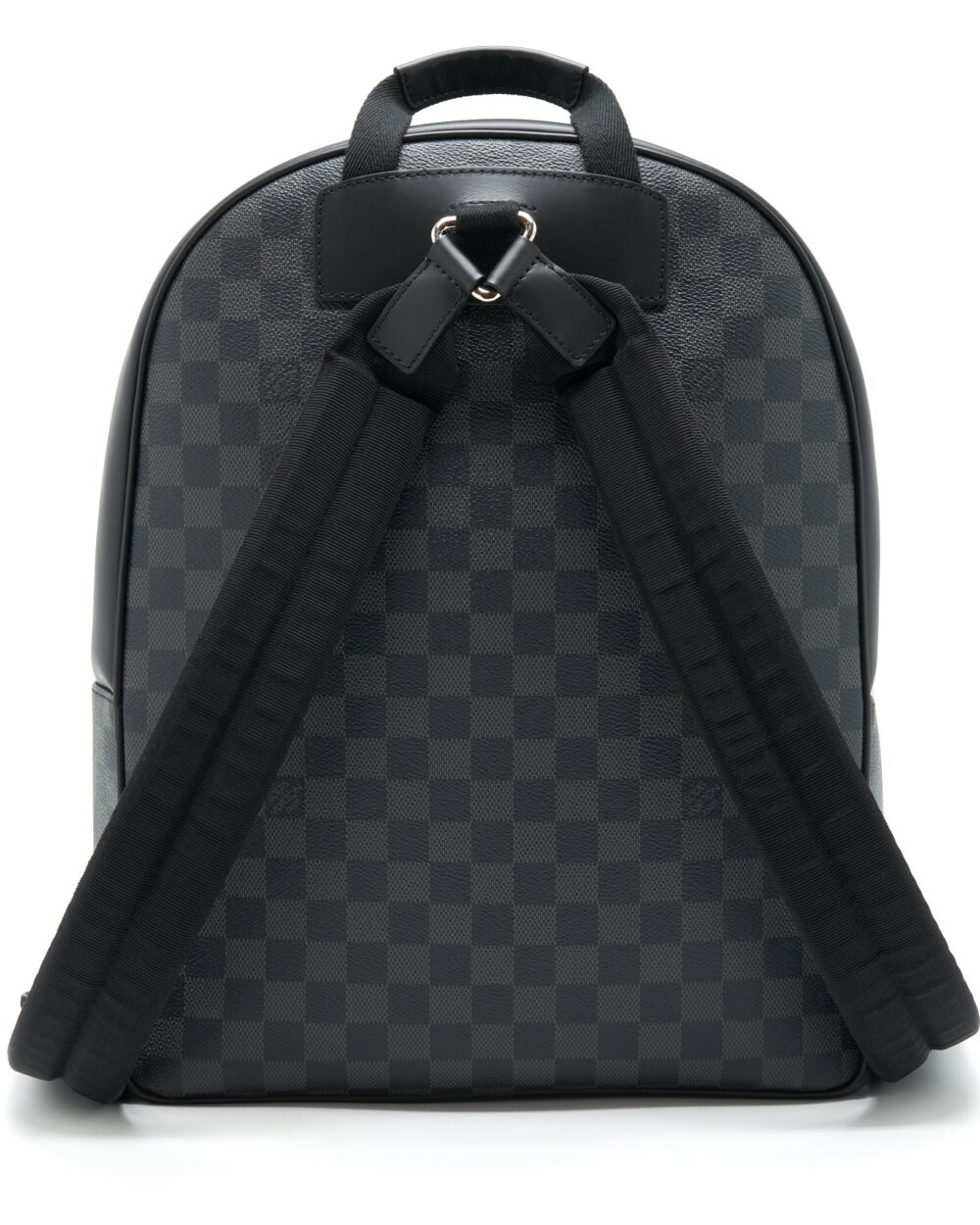 AAA Replica Louis Vuitton LV DAMIER GRAPHITE BACKPACK BLACK SHW
