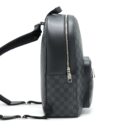 AAA Replica Louis Vuitton LV DAMIER GRAPHITE BACKPACK BLACK SHW