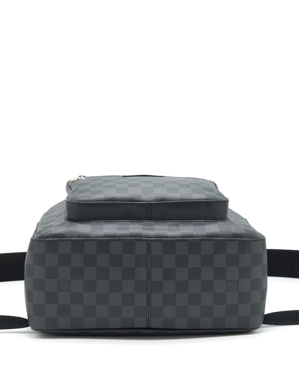 AAA Replica Louis Vuitton LV DAMIER GRAPHITE BACKPACK BLACK SHW
