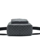 AAA Replica Louis Vuitton LV DAMIER GRAPHITE BACKPACK BLACK SHW