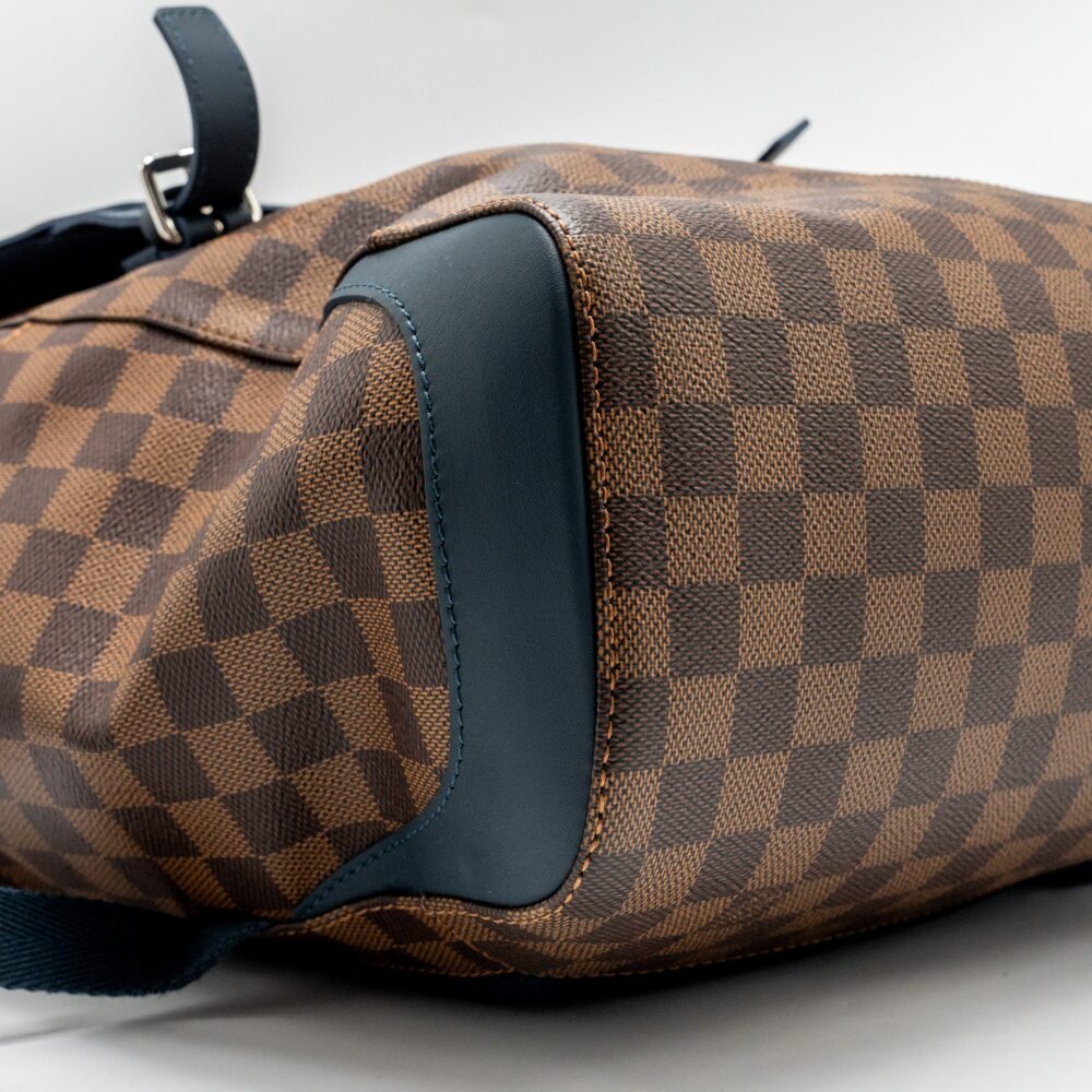 AAA Replica Louis Vuitton LV RUNNER BACKPACK DAMIER EBENE CANVAS/LEATHER SHW