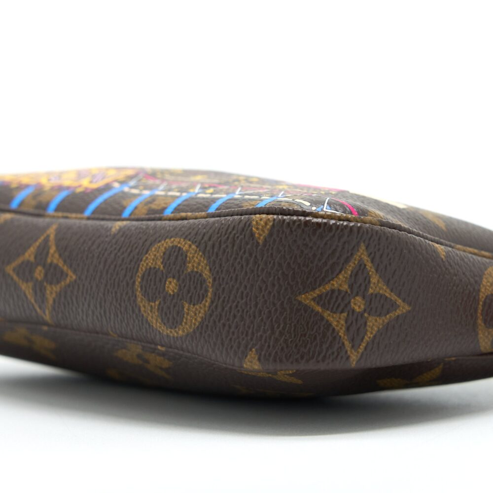 AAA Replica Louis Vuitton LV MINI POCHETTE LIMITED EDITION MONOGRAM CANVAS GHW
